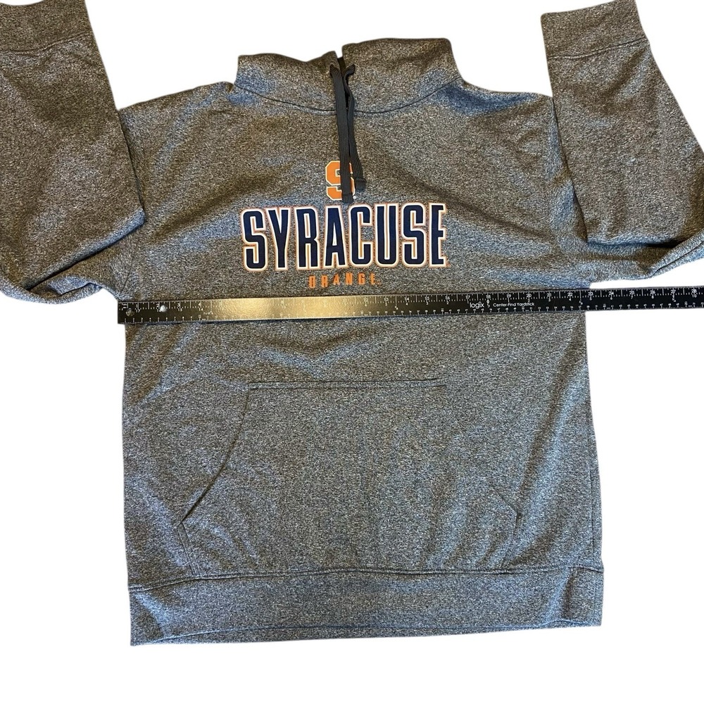Champion Syracuse Orangemen Hoodie Sweatshirt Collegiate NCAA Dark Grey‎ Size L - Picture 6 of 10